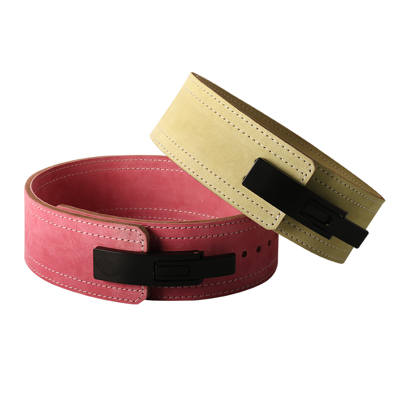 10mm Cowhide Leather Weight Lifting Lever Belt