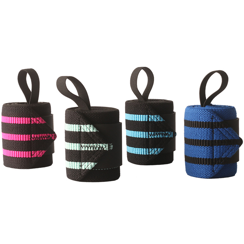 Fitness Adjustable Strap Powerlifting Wrist Wraps
